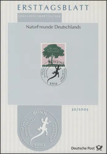 ETB 30/2005 Amis de la nature, randonneurs, arbres