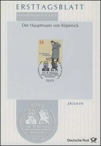 ETB 38/2006 Der Hauptmann von Köpenick