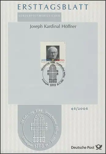 ETB 46/2006 Le cardinal Joseph Höffner