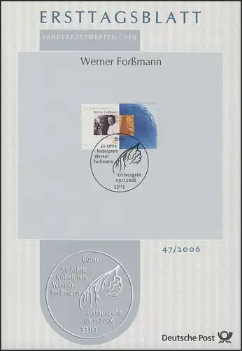 ETB 47/2006 Werner Forßmann, Chirurg