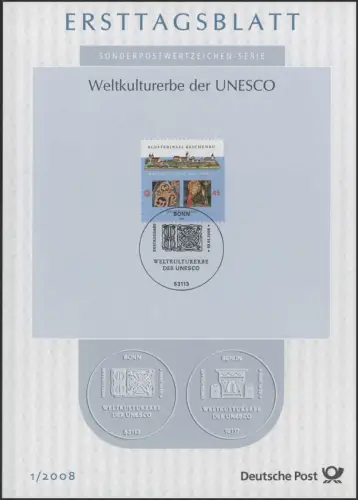ETB 01/2008 Richenau Patrimoine mondial de l'UNESCO