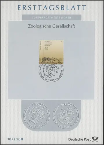 ETB 10/2008 Zoologische Gesellschaft