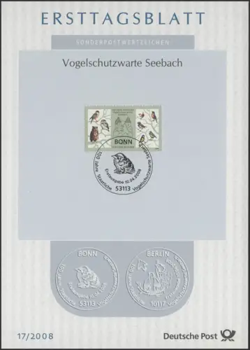 ETB 17/2008 Vogelschutzwarte Seebach