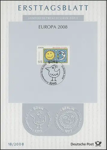 ETB 18/2008 Europa CEPT