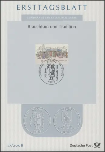 ETB 37/2008 Marché gallois à Ver, commerce du bétail