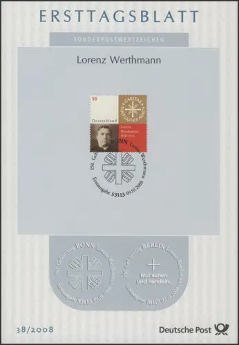 ETB 38/2008 Lorenz Werthmann, Politique sociale