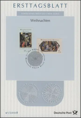 ETB 41/2008 Weihnachten, Geburt Christi, Anbetung der Könige