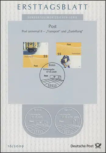 ETB 16/2009 Post universal II