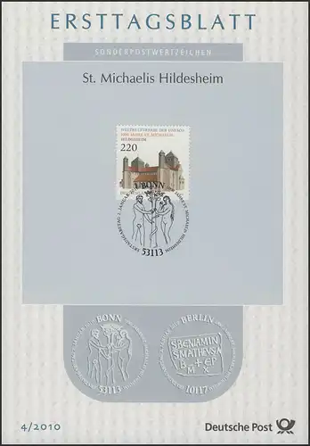 ETB 04/2010 Patrimoine mondial de l'UNESCO, Saint-Michelis Hildesheim
