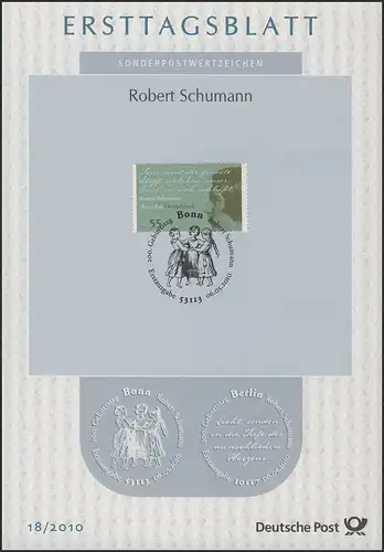 ETB 18/2010 Robert Schumann, Komponist
