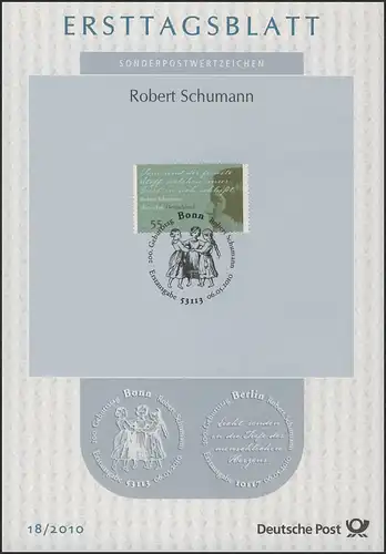 ETB 18/2010 Robert Schumann, compositeur