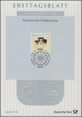 ETB 24/2010 Toiture postale historique