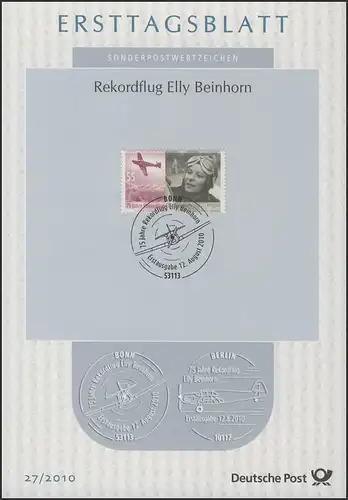 ETB 27/2010 Vol record Elly Binnhorn