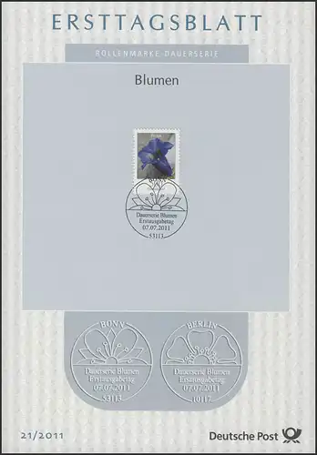 ETB 21/2011 Blumen - Enzian