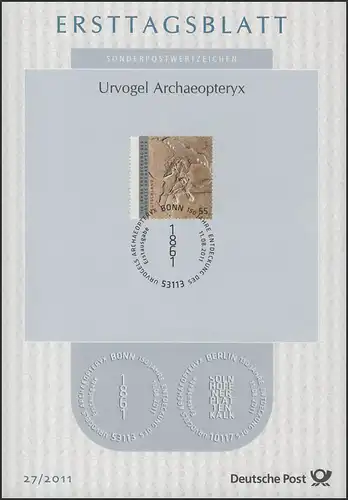 ETB 27/2011 Urvogel Archaeopteryx