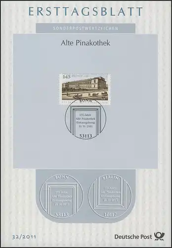 ETB 32/2011 Ancienne Pinacothèque, Munich