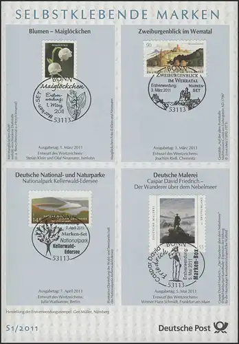 ETB S1/2011 Marques autocollantes - Loriot etc.