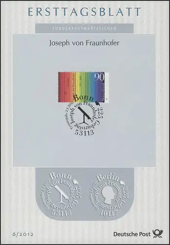 ETB 06/2012 Joseph von Fraunhofer, Physiker