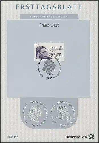 ETB 07/2011 Franz Liszt, Komponist