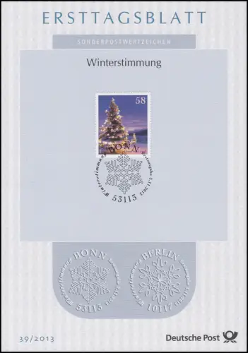 ETB 39/2013 Winterstimmung, Weihnachtsbaum