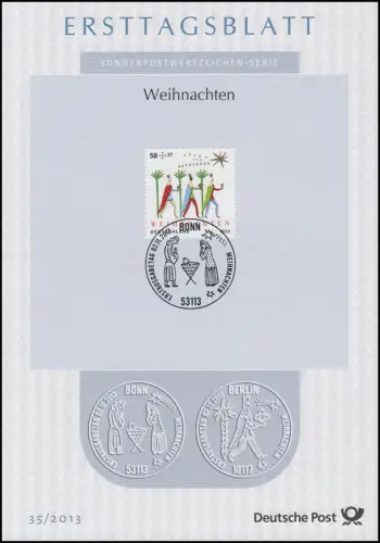 ETB 35/2013 Noël, étoile de Bethléem