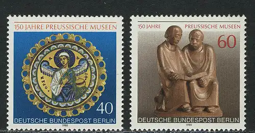 625-626 Musées de Prusse 1980, phrase **