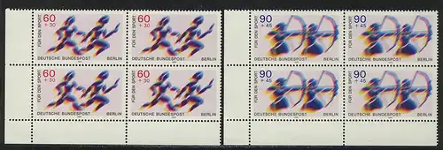 596-597 Sporthilfe 1979, E-Vbl u.l. Satz **