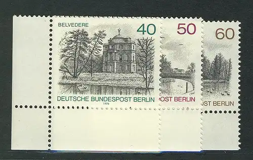 Vues de Berlin 1978: 578-580, coin et l.