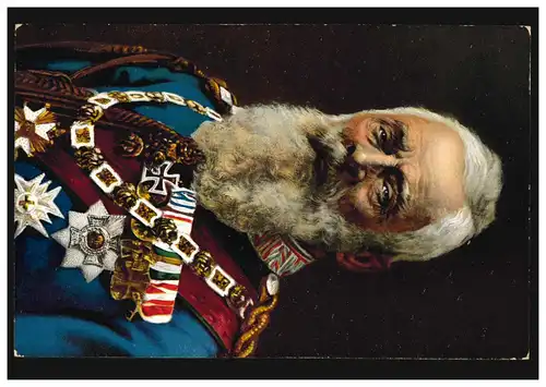 Carte d'affichage 90e anniversaire Prince Régent Luitpold de Bavière, MUNICH 12.3.1911