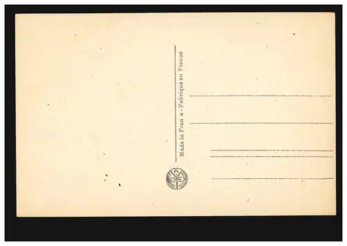 Carte d'artiste Jean-Auguste-Dominique Ingres: La Source, inutilisé