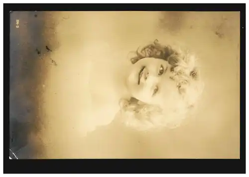 Foto-Ansichtskarte Lachendes Mädchen, AHRWEILER 17.12.1909 nach Mariaweiler