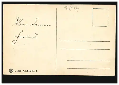 AK de dessin animé Couple d'amour différent O aime aussi longtemps que tu peux aimer, marqué