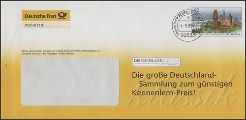 Plusbrief F430 Tangermünde: Deutschland klassik Deutschland-Sammlung, 4.5.09