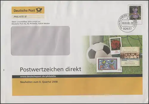 Lettre supplémentaire F305 Lilie d'épée [G64 671 RS]: Nouveautés IIe trimestre, 00.00.08