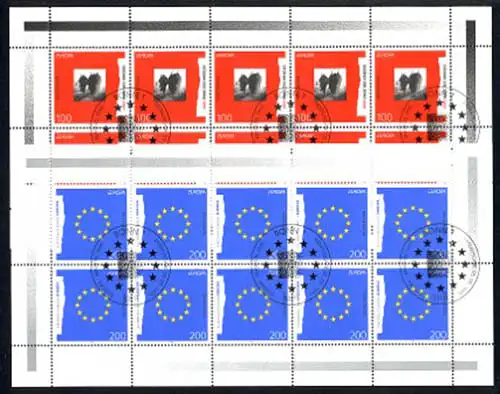 1790-91 L'Europe Paix et liberté - Bogen 10 ESSt