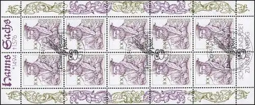 1763 Hans Sachs - 10er-Bogen, ESSt BONN