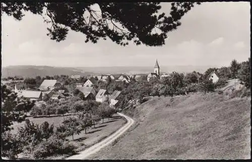 Landpost Reiselfingen über NEUSTADT (SCHWARZWALD) 2.8.61, passende Ansichtskarte