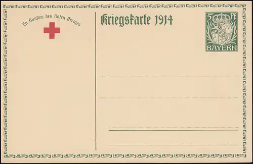 Carte postale de Bavière P 94/02 Roi Louis III de la Bavière, non utilisé **