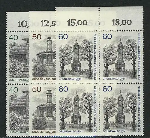 Vues de Berlin en 1980, OR-Vbl Set **