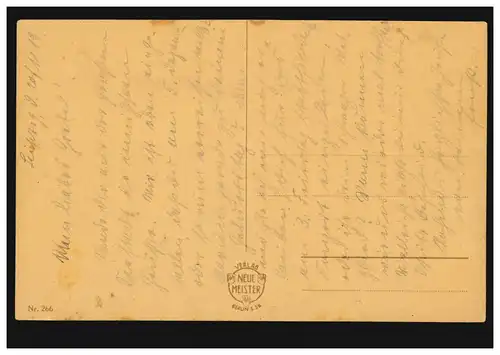 AK de dessin animé Pas si sérieux, pensez à quelque chose d'amour, marqué