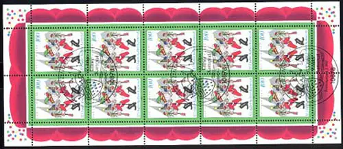 1903 Kölner Karneval - 10er-Bogen ESSt