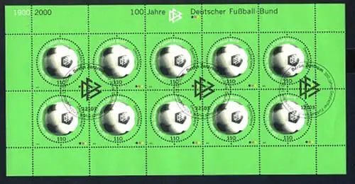 2091 DFB Fédération allemande de football - Bogen 10 ESSt