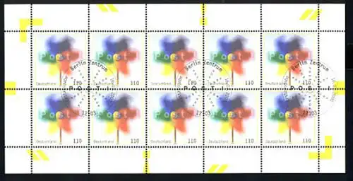 2106 Post! Windrad - 10er-Bogen ESSt BONN