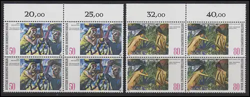 678-679 Peinture moderne Pechstein / Mueller, OR-Vbl Set **