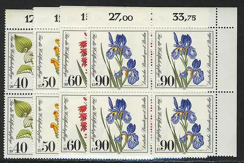 650-653 Wofa Plantes 1981, E-Vbl o.r. phrase **
