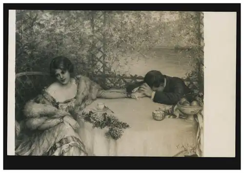 AK d'amour La fin d 'un rêve (sans étiquette de bord), inutilisé