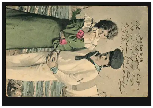 Amour-AK Amoureux matelots: Désolé à la mort, KIEL 14.2.1908