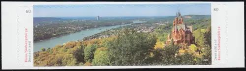 3517-3518 Panorama Bonn / Sept Monts autocollants de FB 96, **