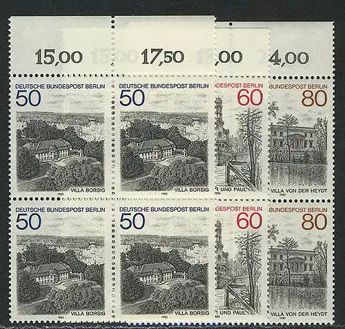 Vues de Berlin en 1982, OR-Vbl Set **