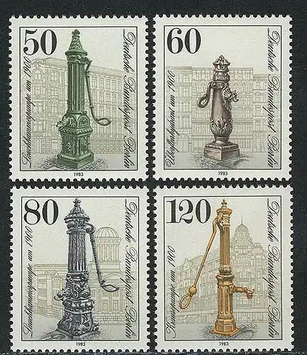 689-692 Pompes routières 1983, phrase **